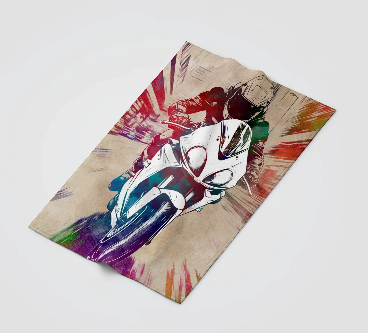 Arte motociclistica coperta in pile da SPORT