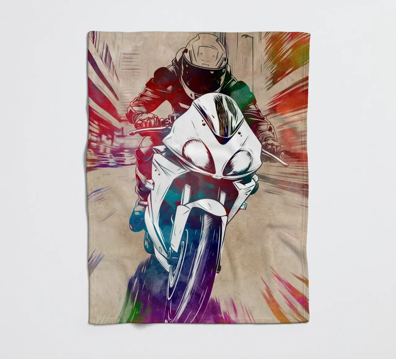 Arte motociclistica coperta in pile da SPORT
