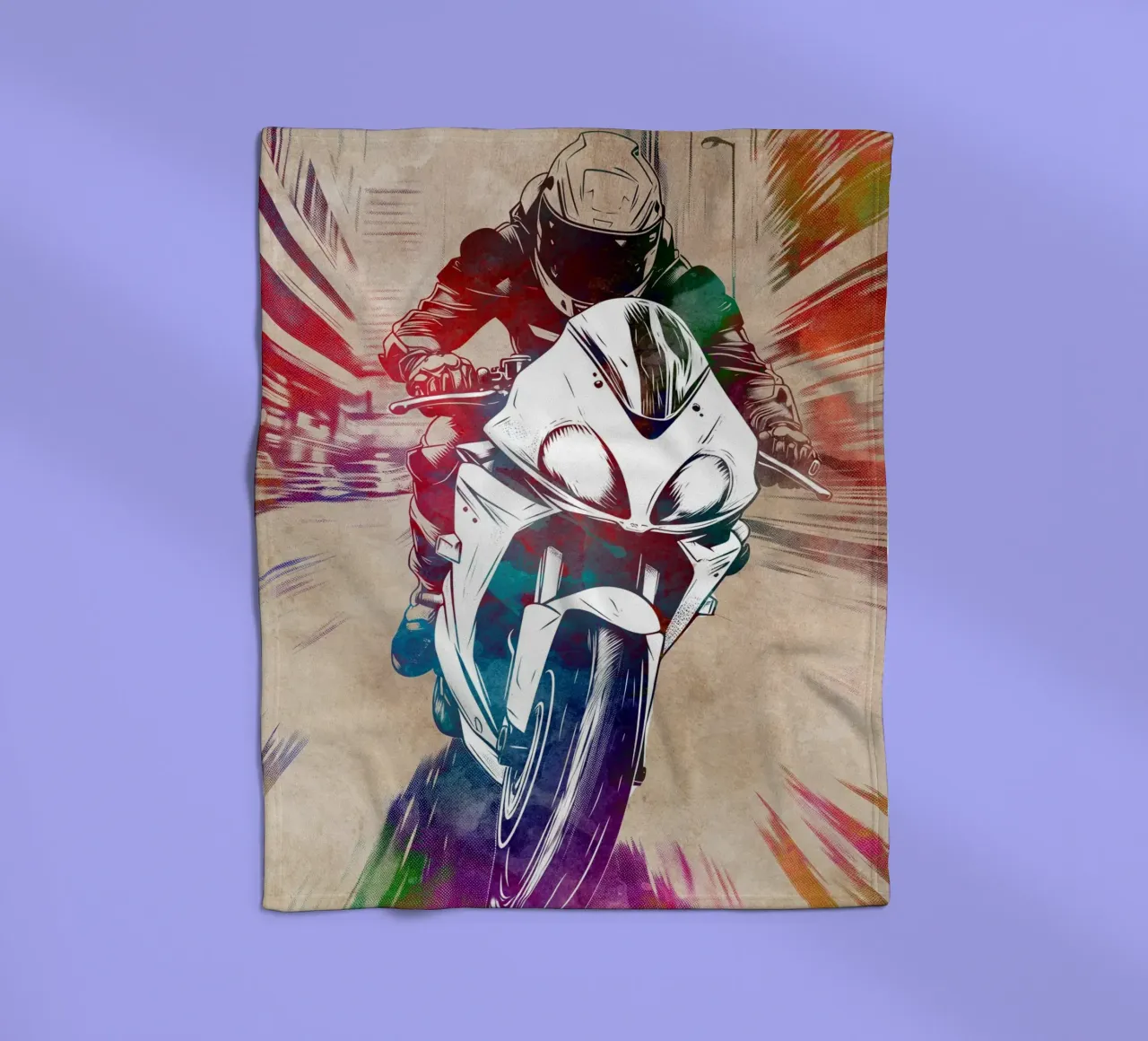 Arte motociclistica coperta in pile da SPORT