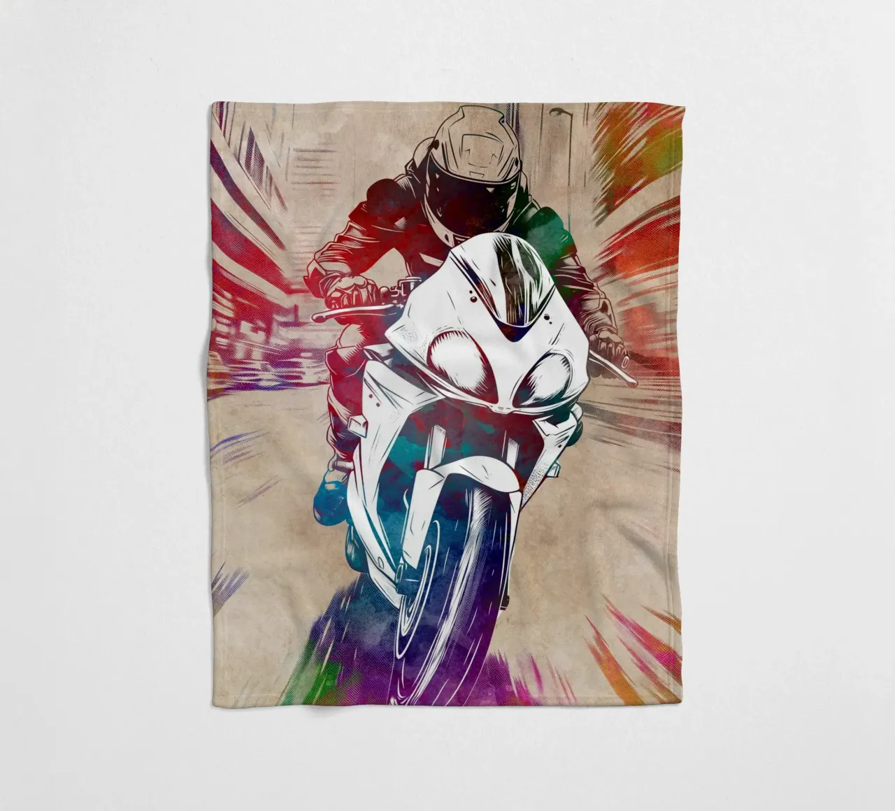 Arte motociclistica coperta in pile da SPORT