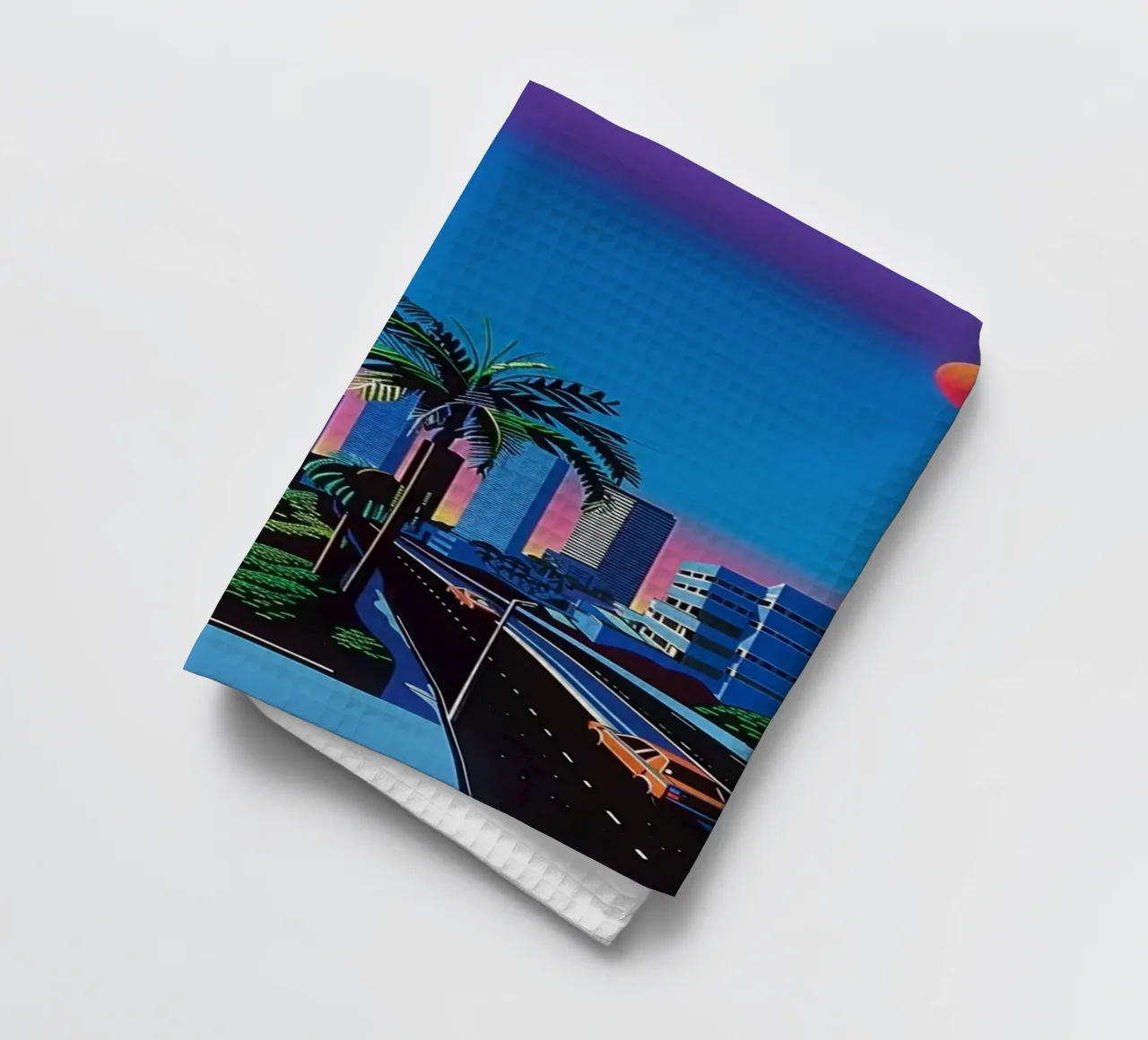 Hiroshi Nagai Tramonto in città canovaccio da cucina da THE CAROLINE