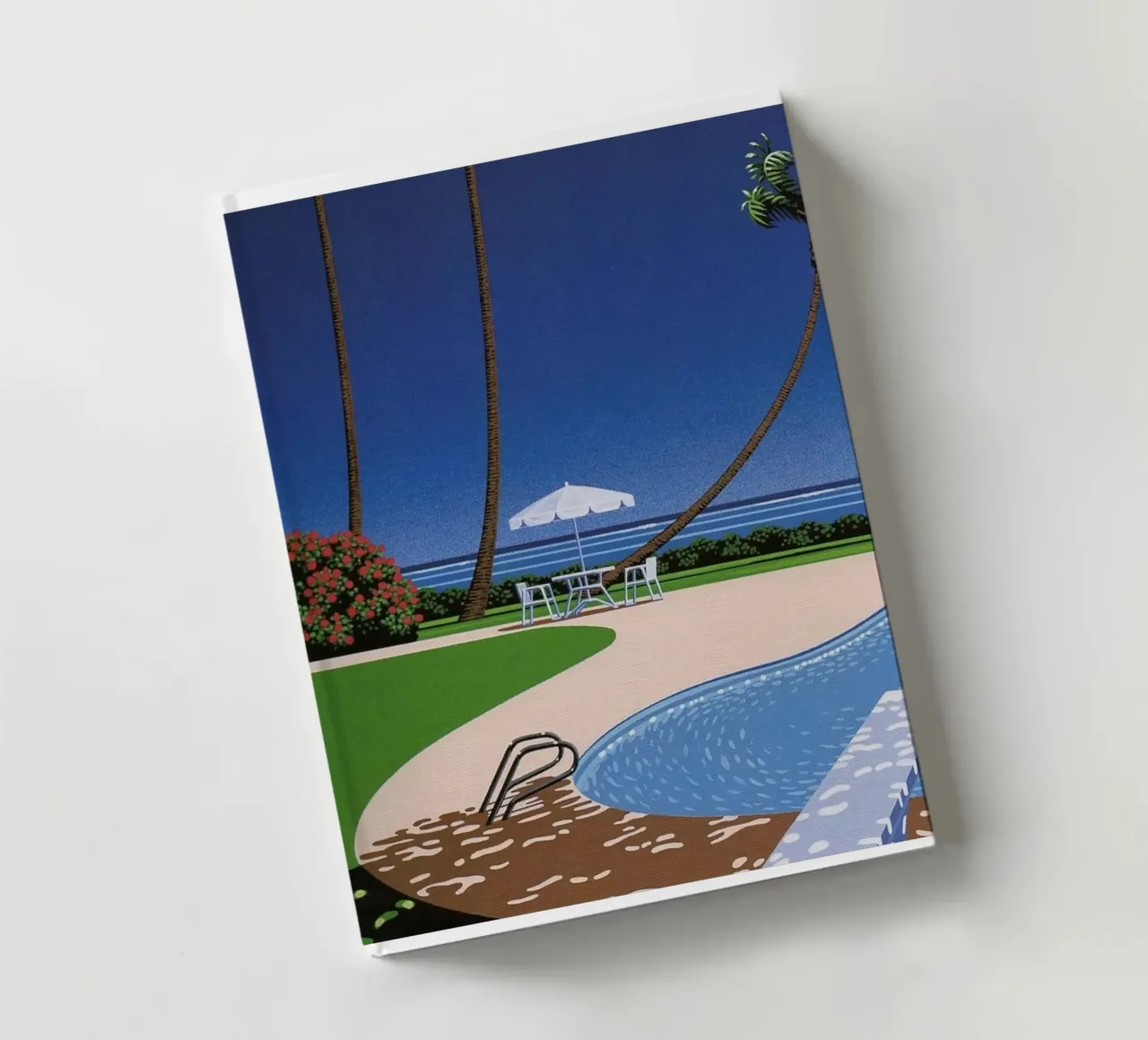 Hiroshi Nagai Beachside Swimming Pool notebook by THE CAROLINE