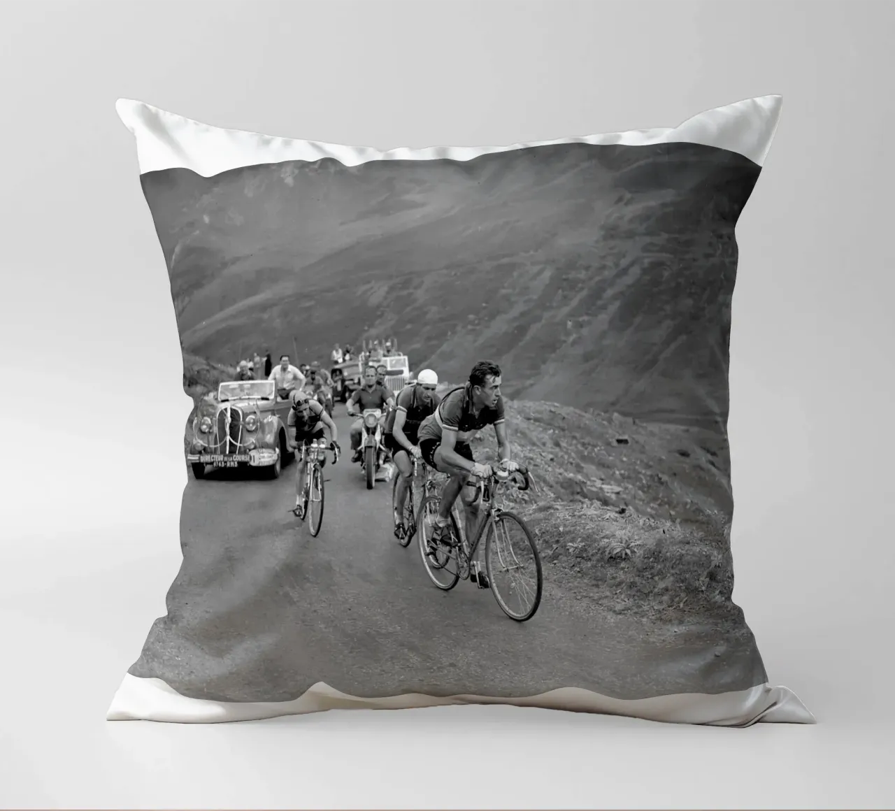 TDF 1950 Arrampicata d'epoca cuscino da Goodshops