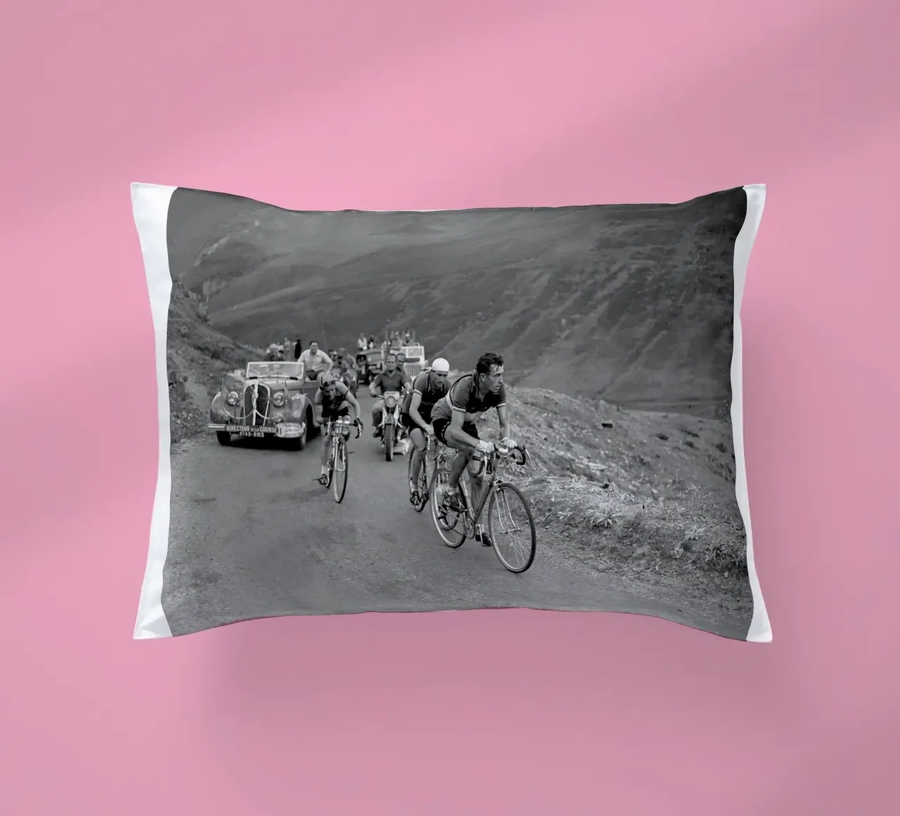 TDF 1950 Arrampicata d'epoca cuscino da Goodshops