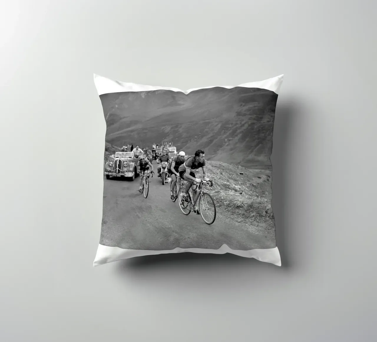 TDF 1950 Arrampicata d'epoca cuscino da Goodshops