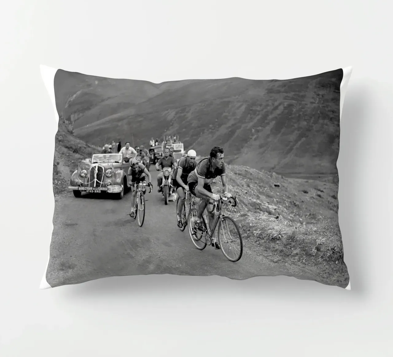 TDF 1950 Arrampicata d'epoca cuscino da Goodshops