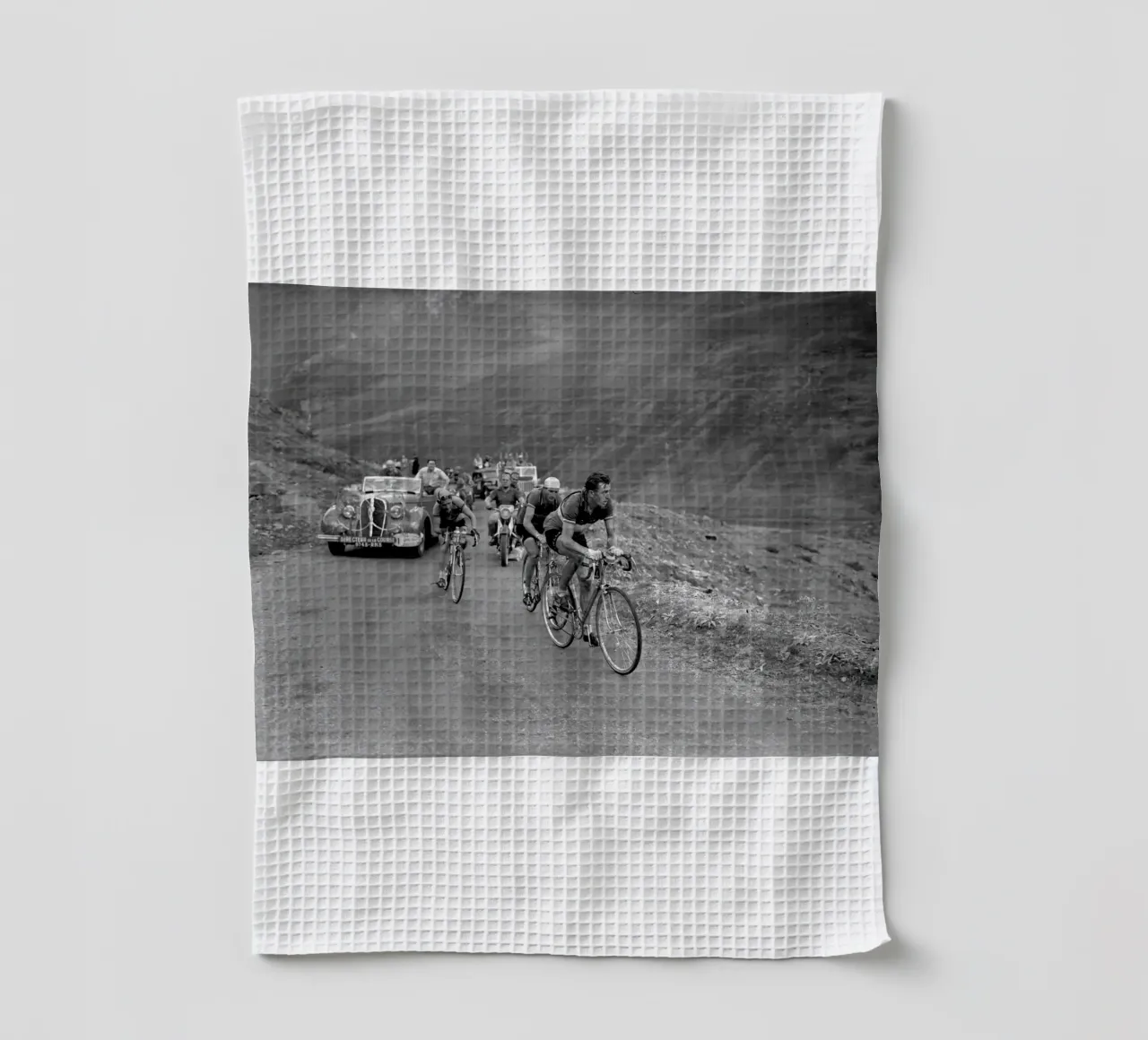 TDF 1950 Arrampicata d'epoca canovaccio da cucina da Goodshops