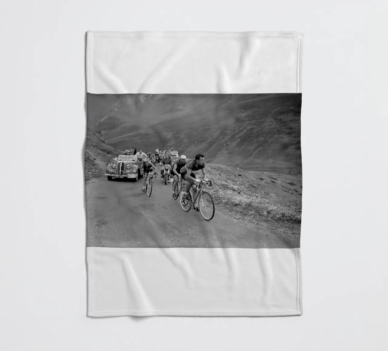 TDF 1950 Arrampicata d'epoca coperta in pile da Goodshops