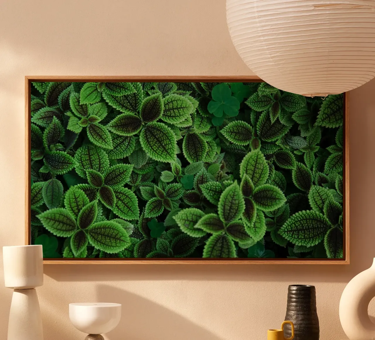 Texture botaniche tela da PhotoVibe Decor