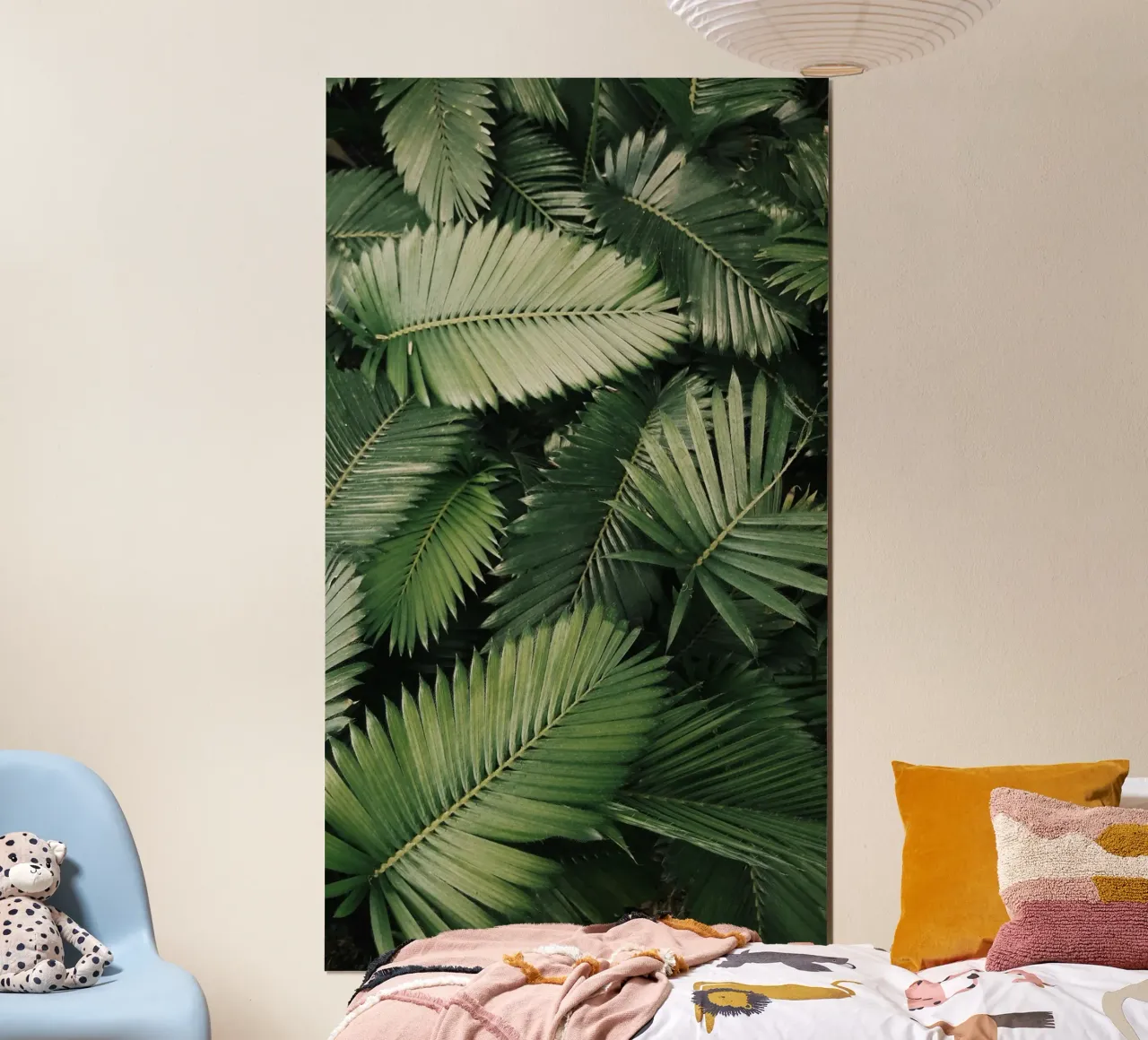 Texture botaniche poster con telaio in legno da PhotoVibe Decor