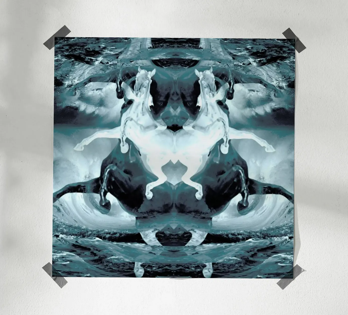 Pale horses poster da Three Of The Possessed