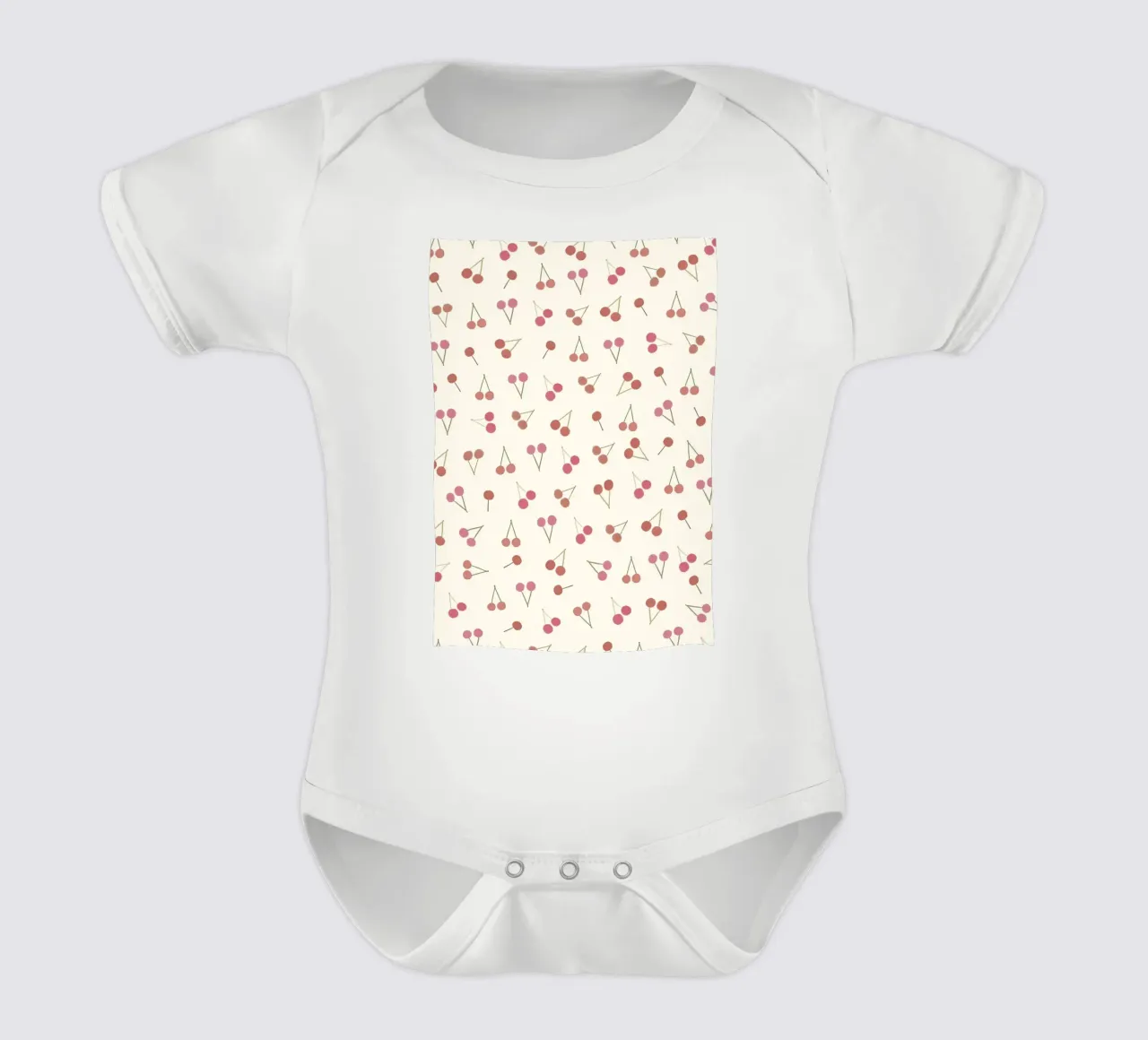 Cherries pattern body bébé de gulsengunel