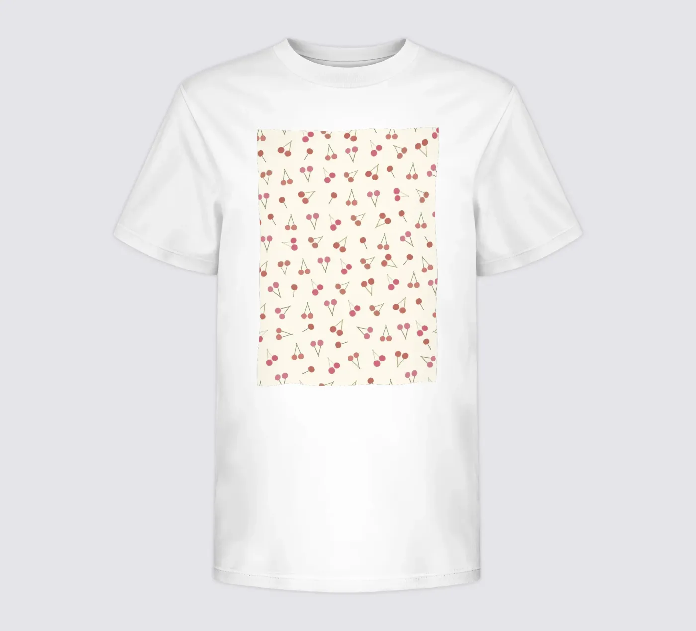 Kersen patroon kinder t-shirt van gulsengunel