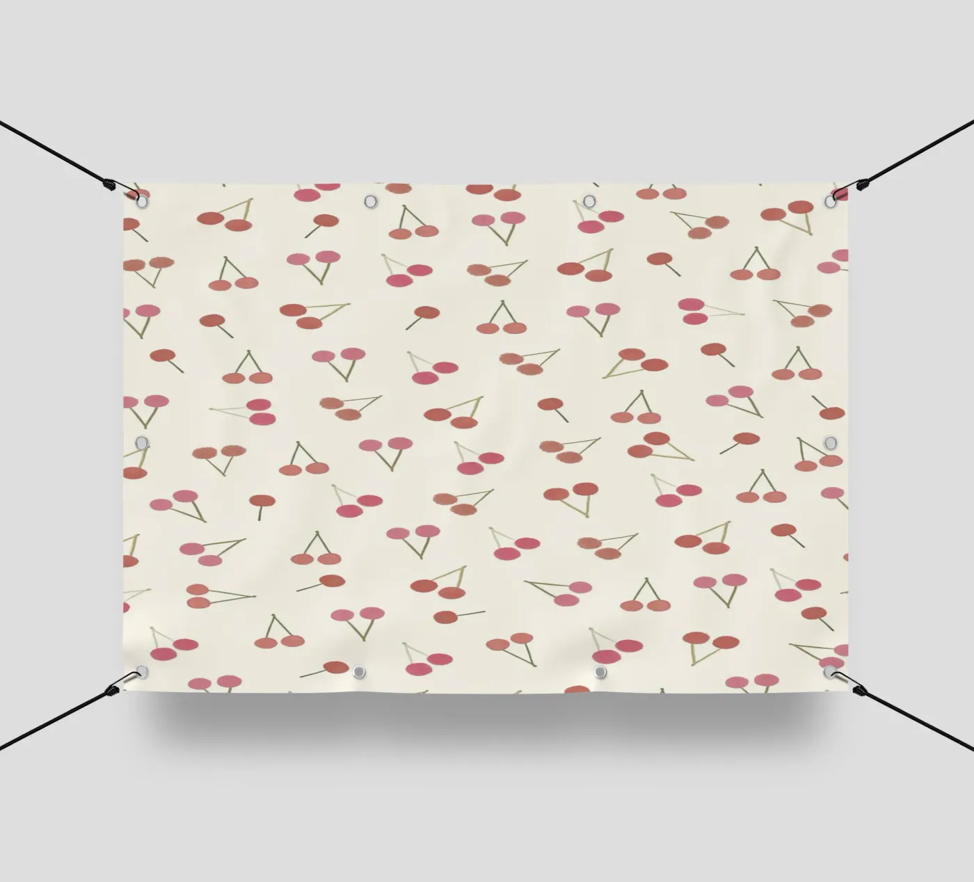 Cherries pattern PVC Plane von gulsengunel