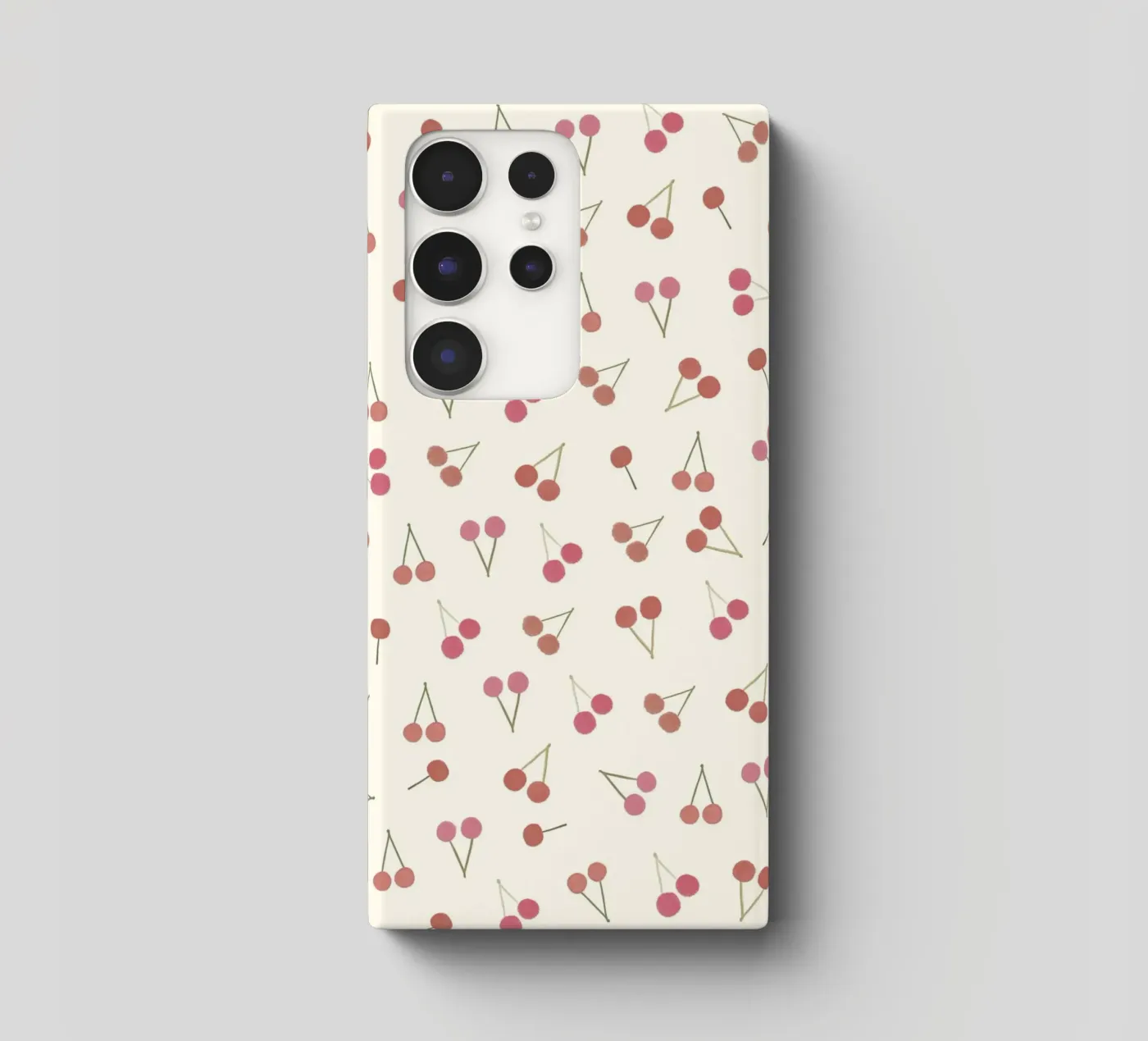 Cherries pattern samsung hoesje van gulsengunel