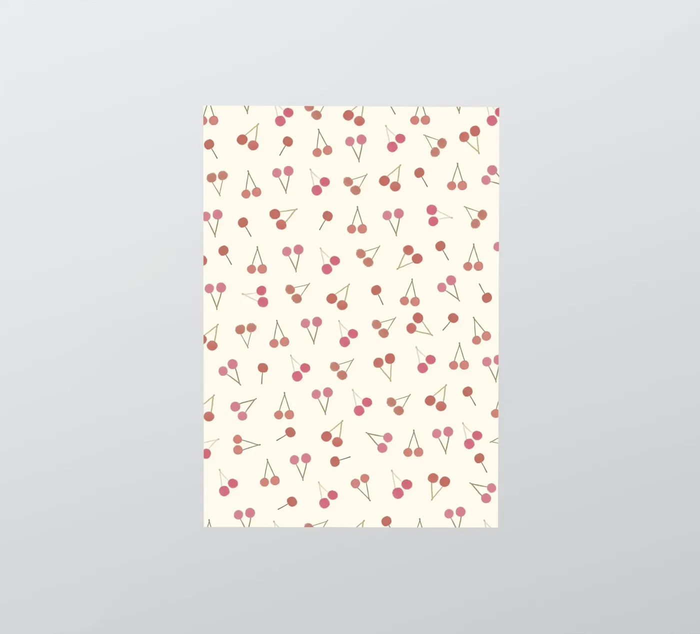 Cherries pattern autocollant de gulsengunel