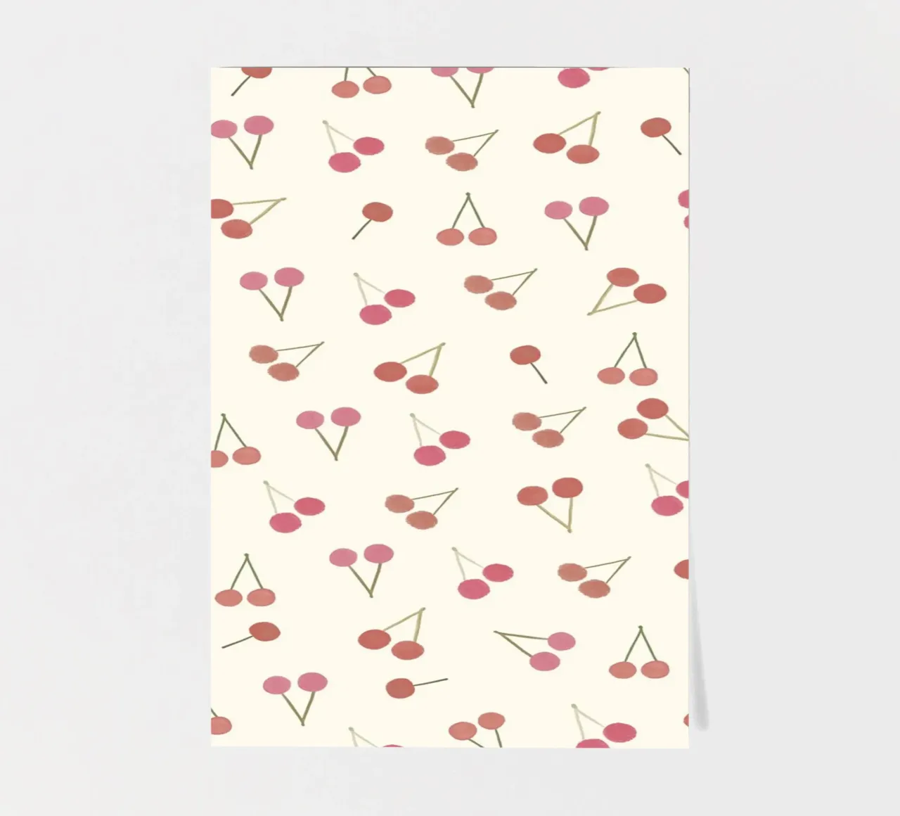 Cherries pattern sticker sheet by gulsengunel