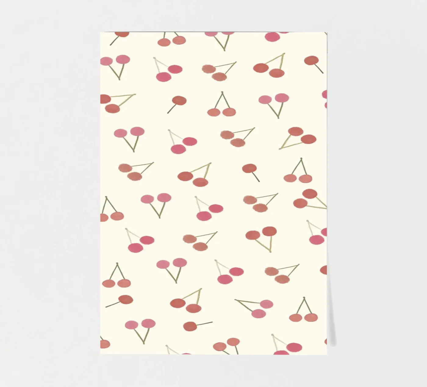 Modello ciliegie foglio adesivo da gulsengunel