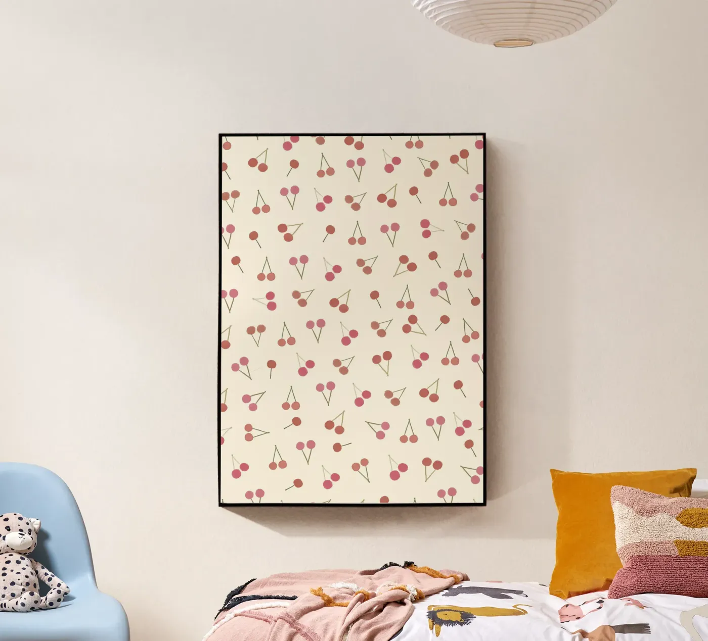 Motif des cerises plexiglas de gulsengunel