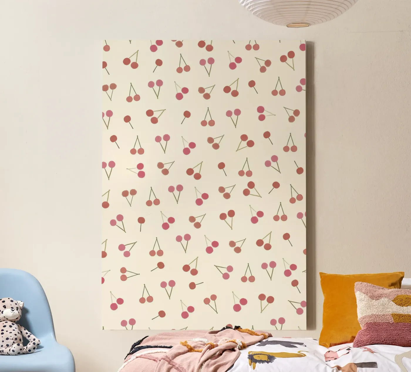 Modello ciliegie tela da gulsengunel