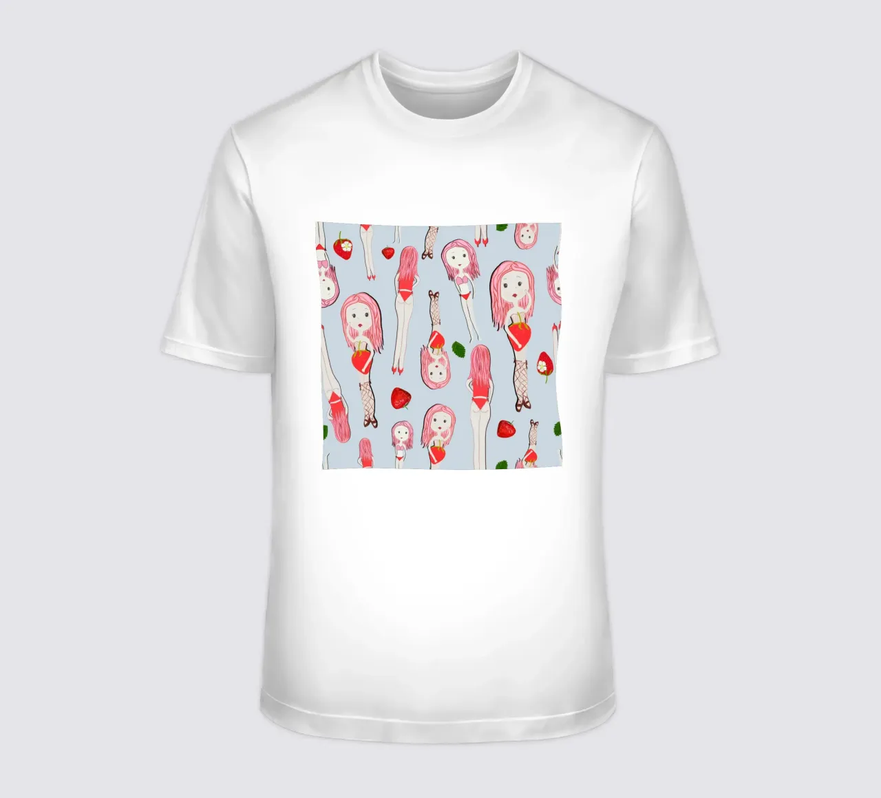 Le ragazze fragola in vacanza t-shirt da gulsengunel
