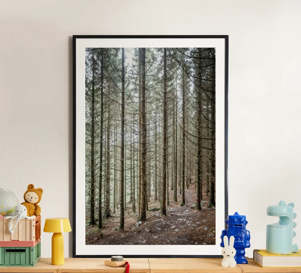 Bosco silenzioso poster da PhotoVibe Decor