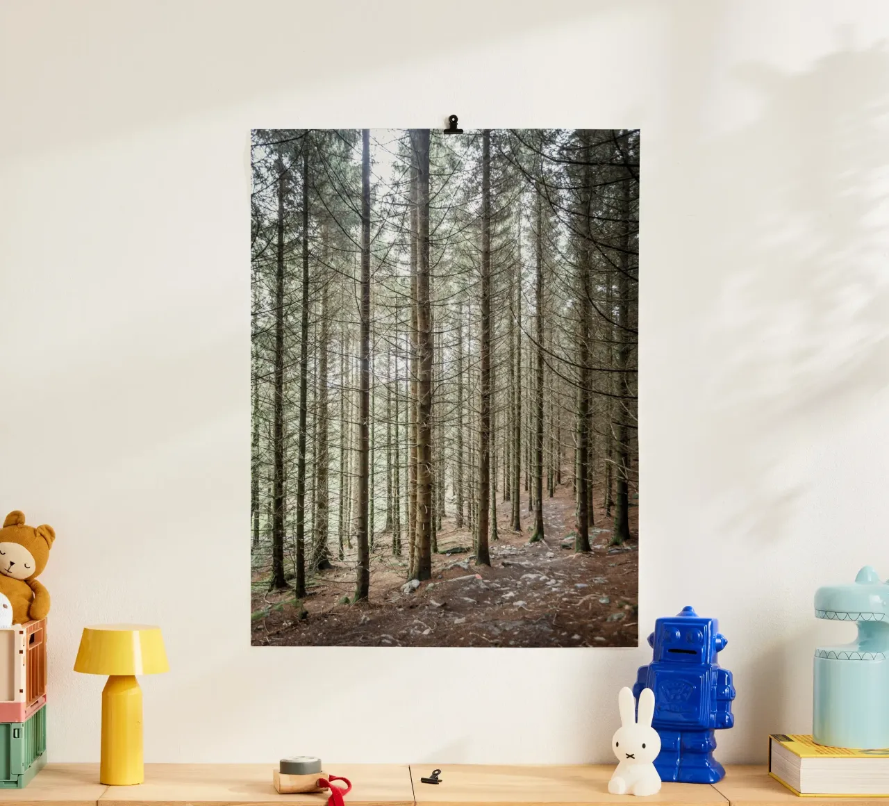 Bosco silenzioso poster da PhotoVibe Decor