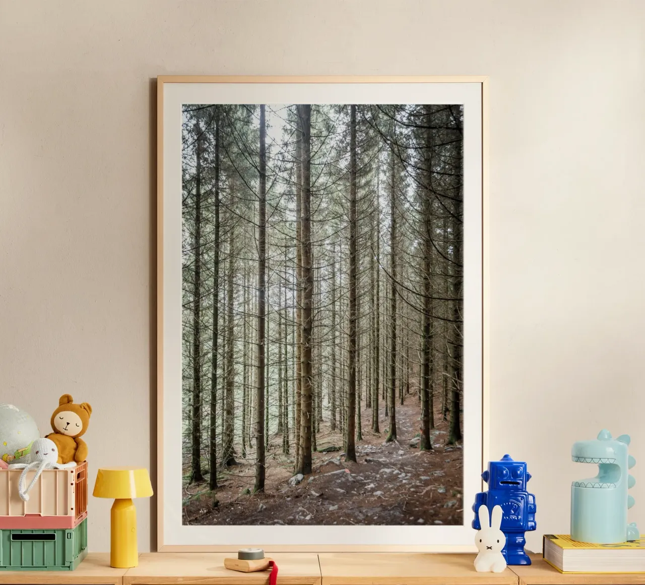 Bosco silenzioso poster da PhotoVibe Decor