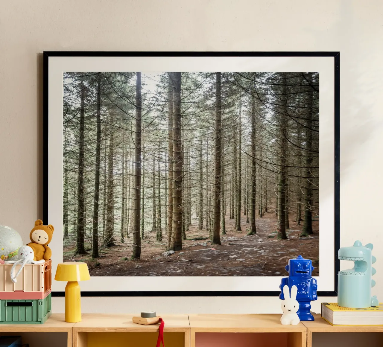 Bosco silenzioso poster da PhotoVibe Decor
