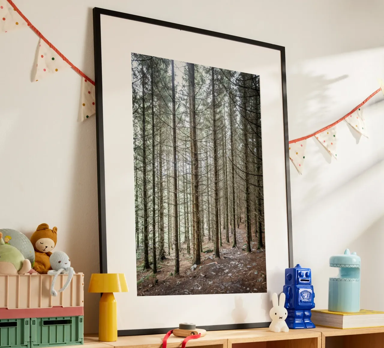 Bosco silenzioso poster da PhotoVibe Decor