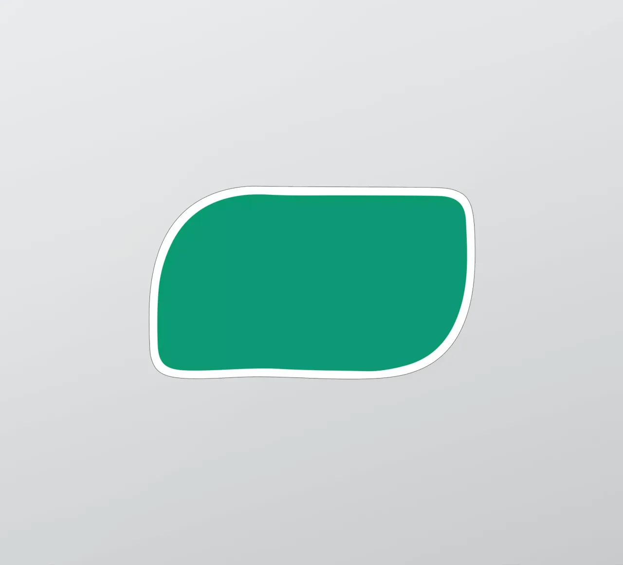 green leaf autocollant de Sticker King