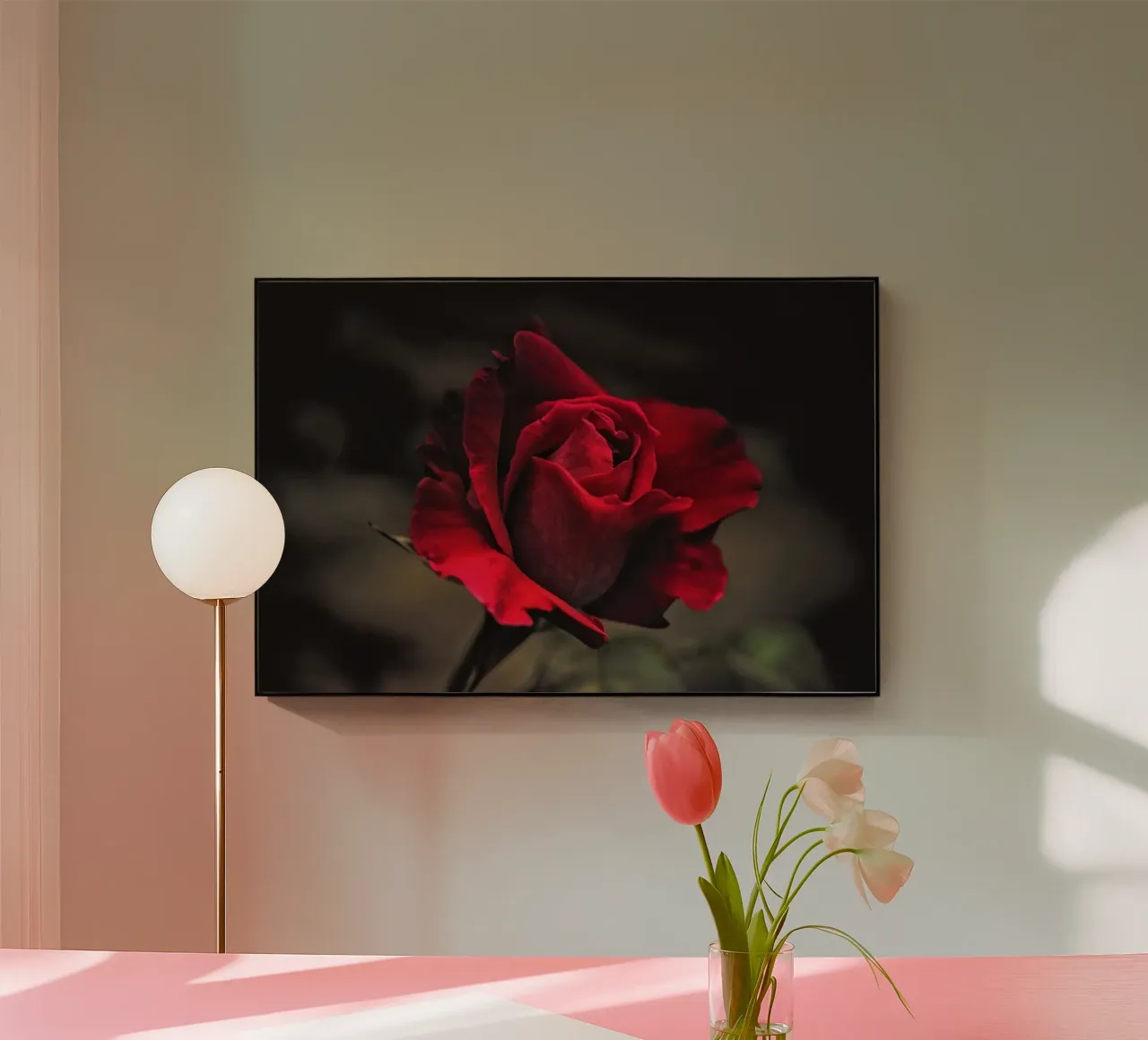 El lenguaje de las rosas metacrilato de PhotoVibe Decor