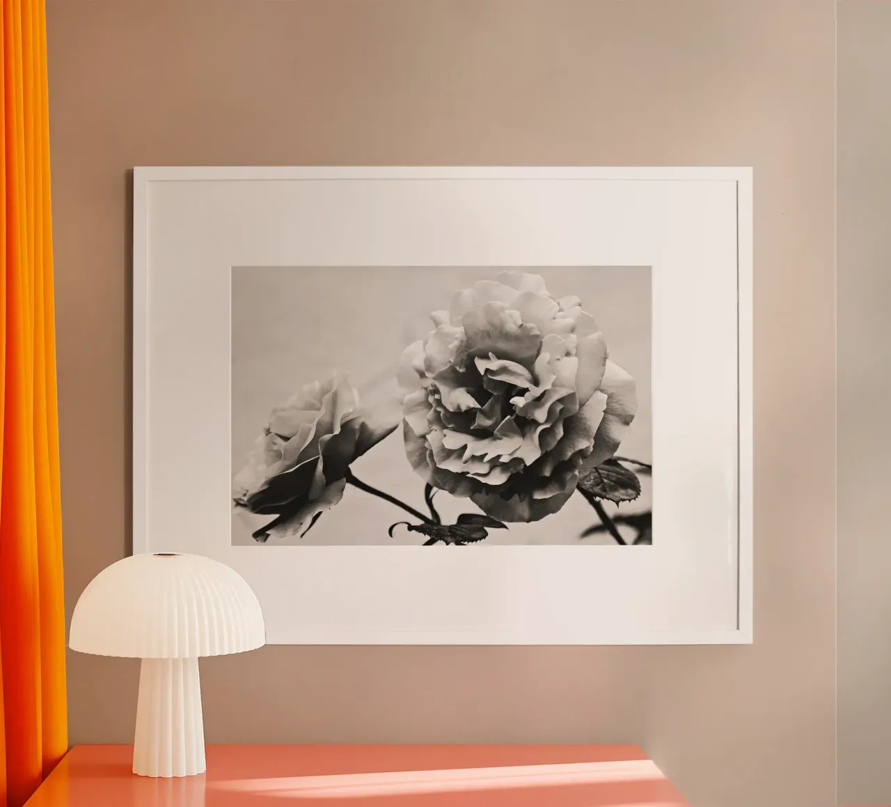 El lenguaje de las rosas poster de PhotoVibe Decor