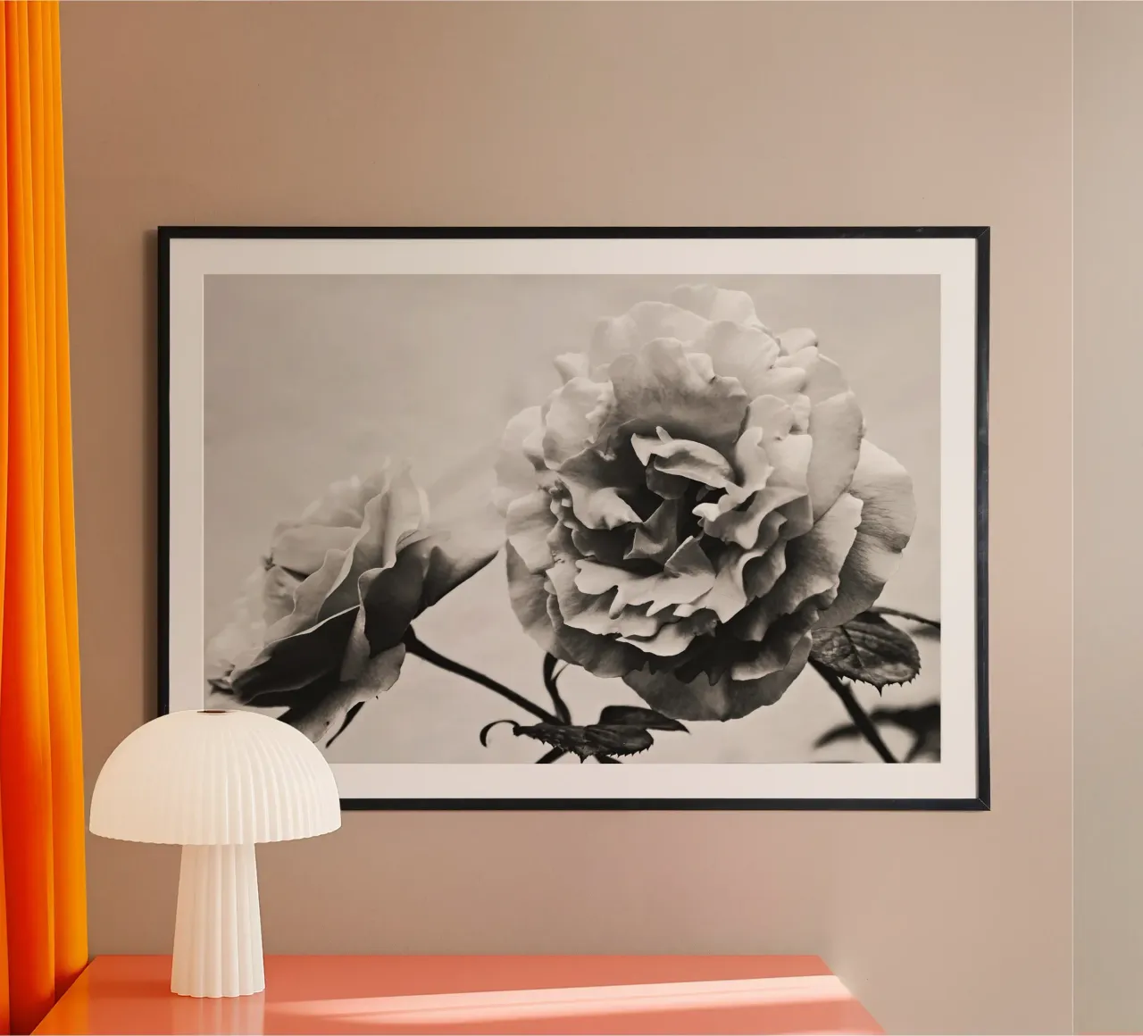 El lenguaje de las rosas poster de PhotoVibe Decor