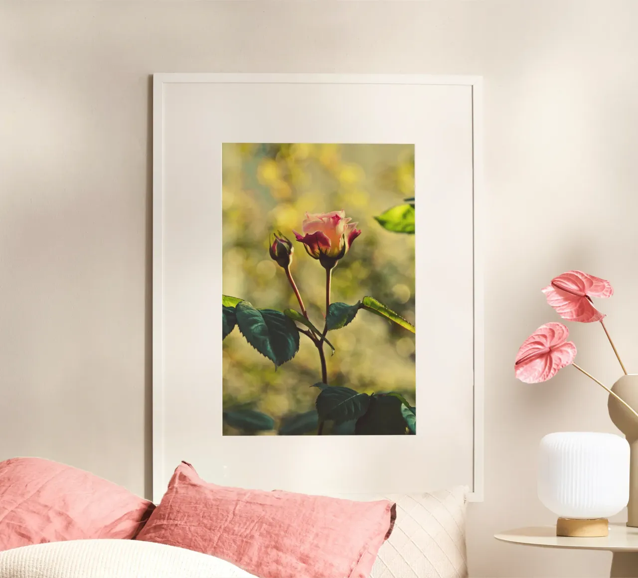 The Language of Roses poster by PhotoVibe Decor