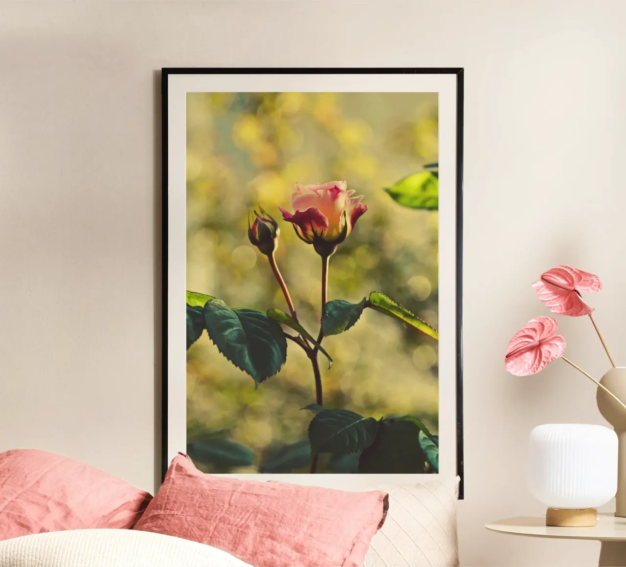 The Language of Roses poster by PhotoVibe Decor