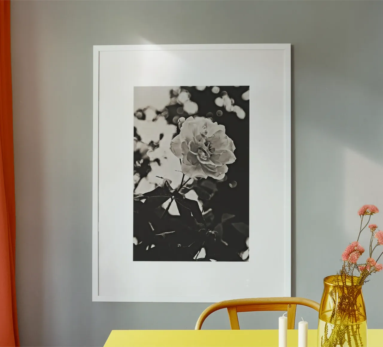 The Language of Roses poster by PhotoVibe Decor