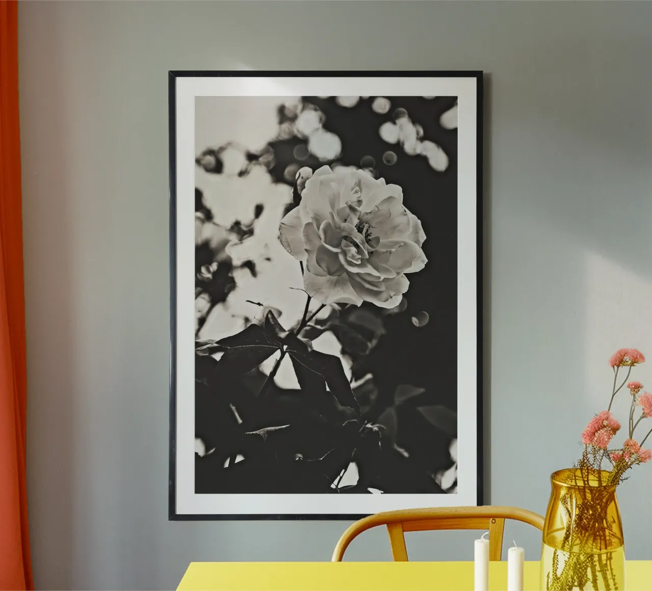 The Language of Roses poster by PhotoVibe Decor