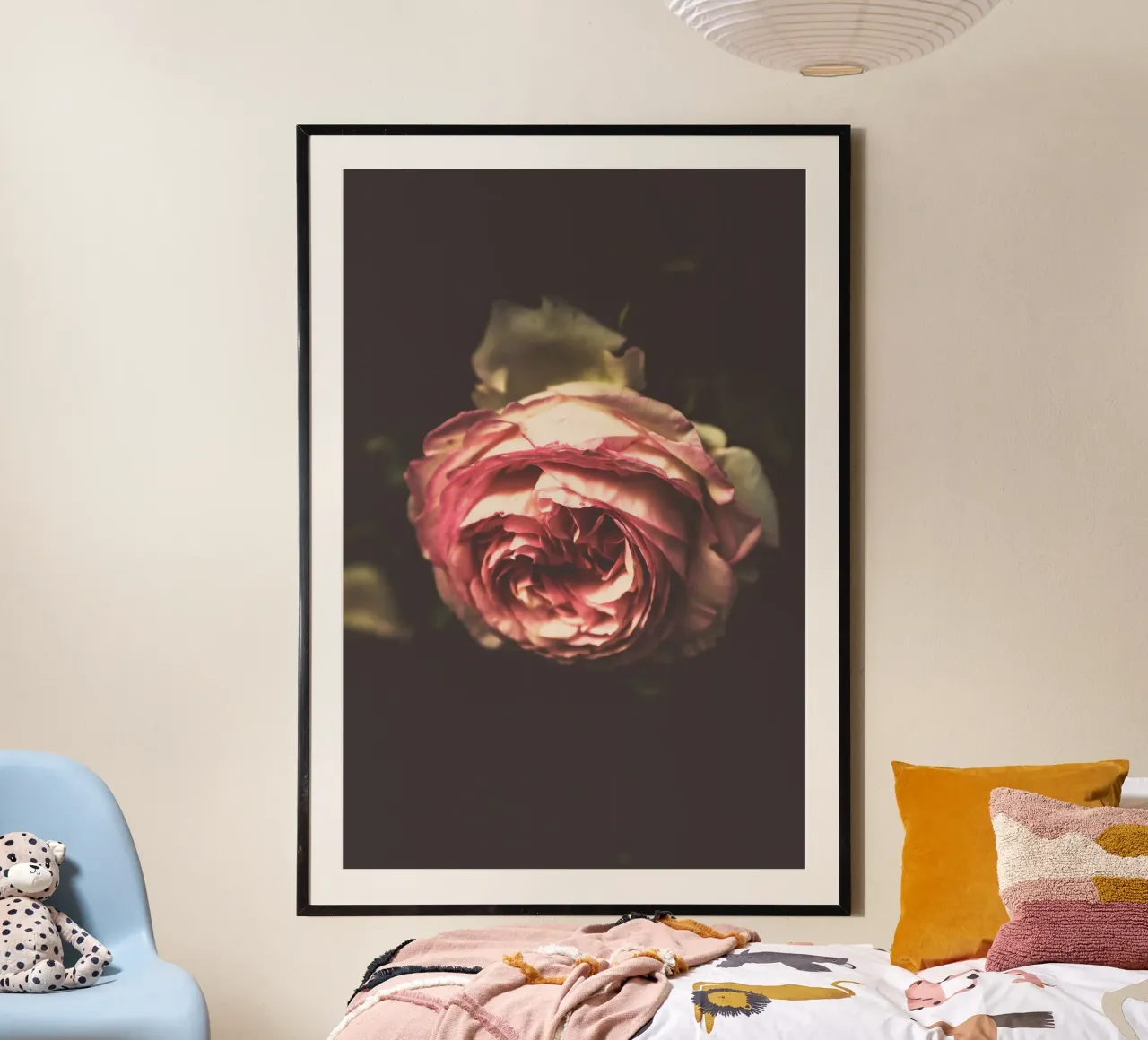 El lenguaje de las rosas poster de PhotoVibe Decor