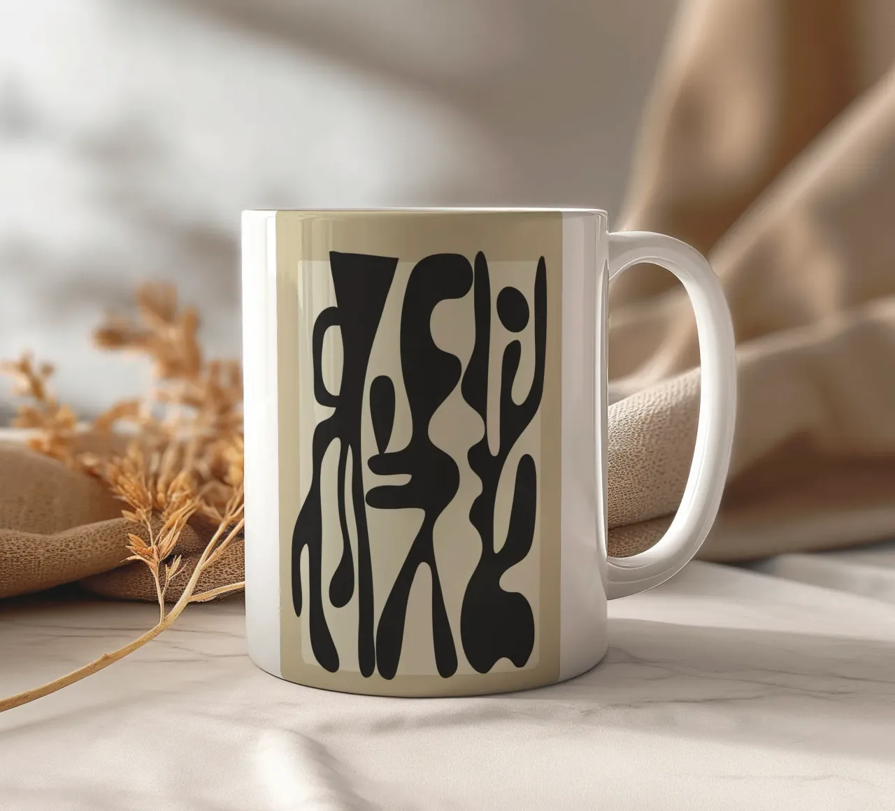 Shadows in Motion 3 tazza in ceramica da cityart