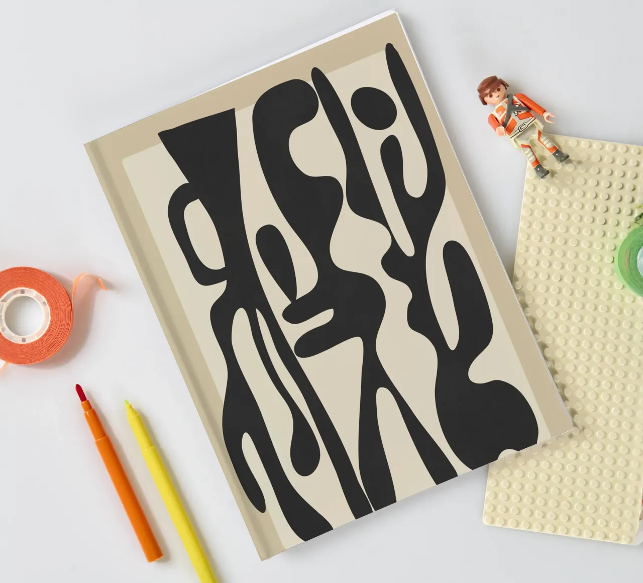 Shadows in Motion 3 notebook by cityart