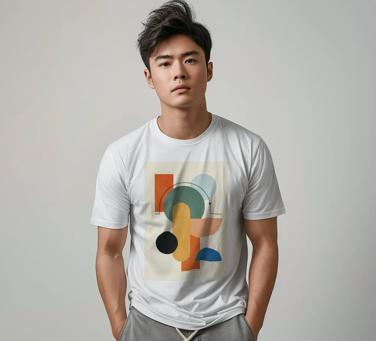 Geometric Color Play 03 t-shirt da cityart