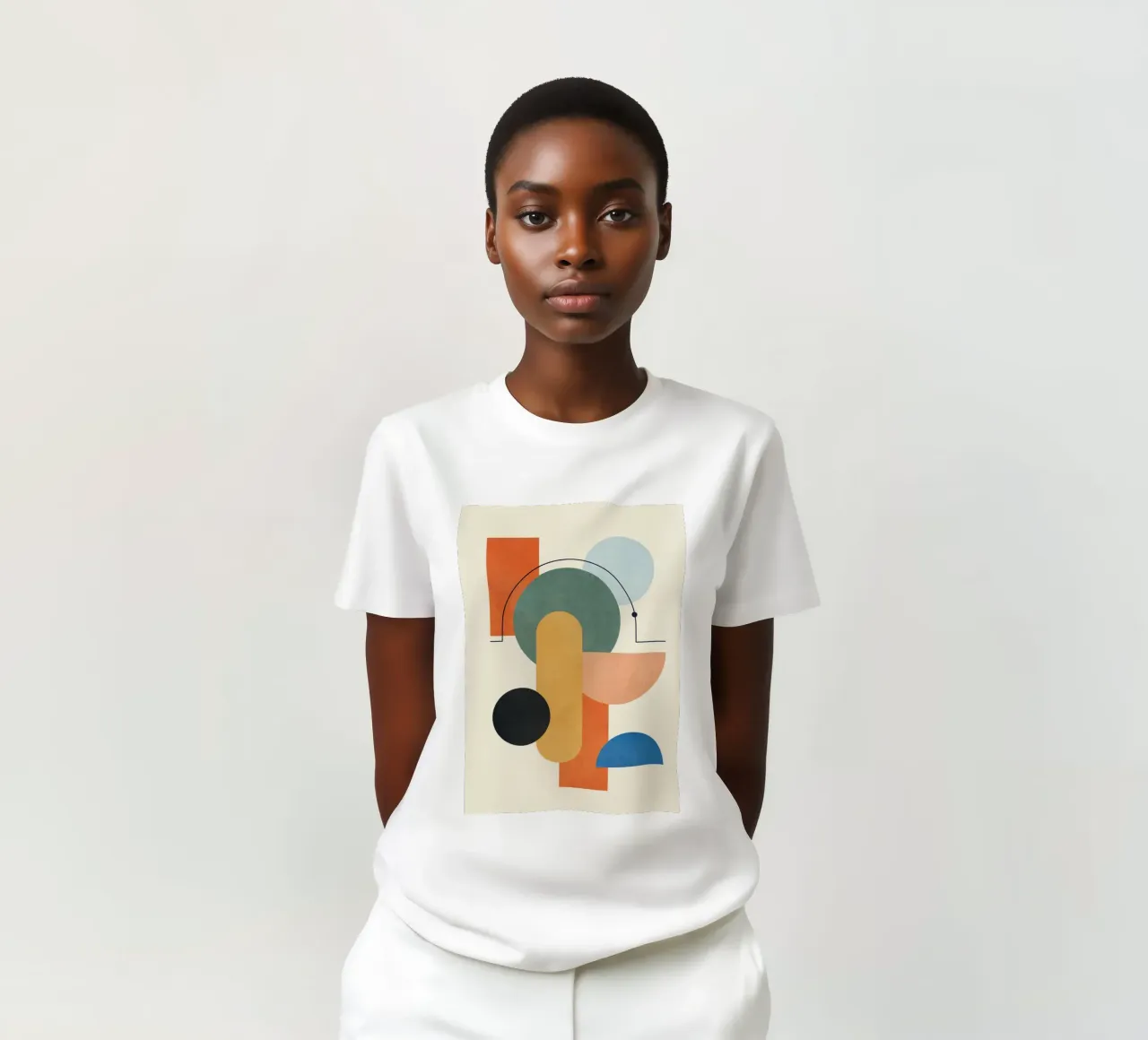 Geometric Color Play 03 t-shirt da cityart