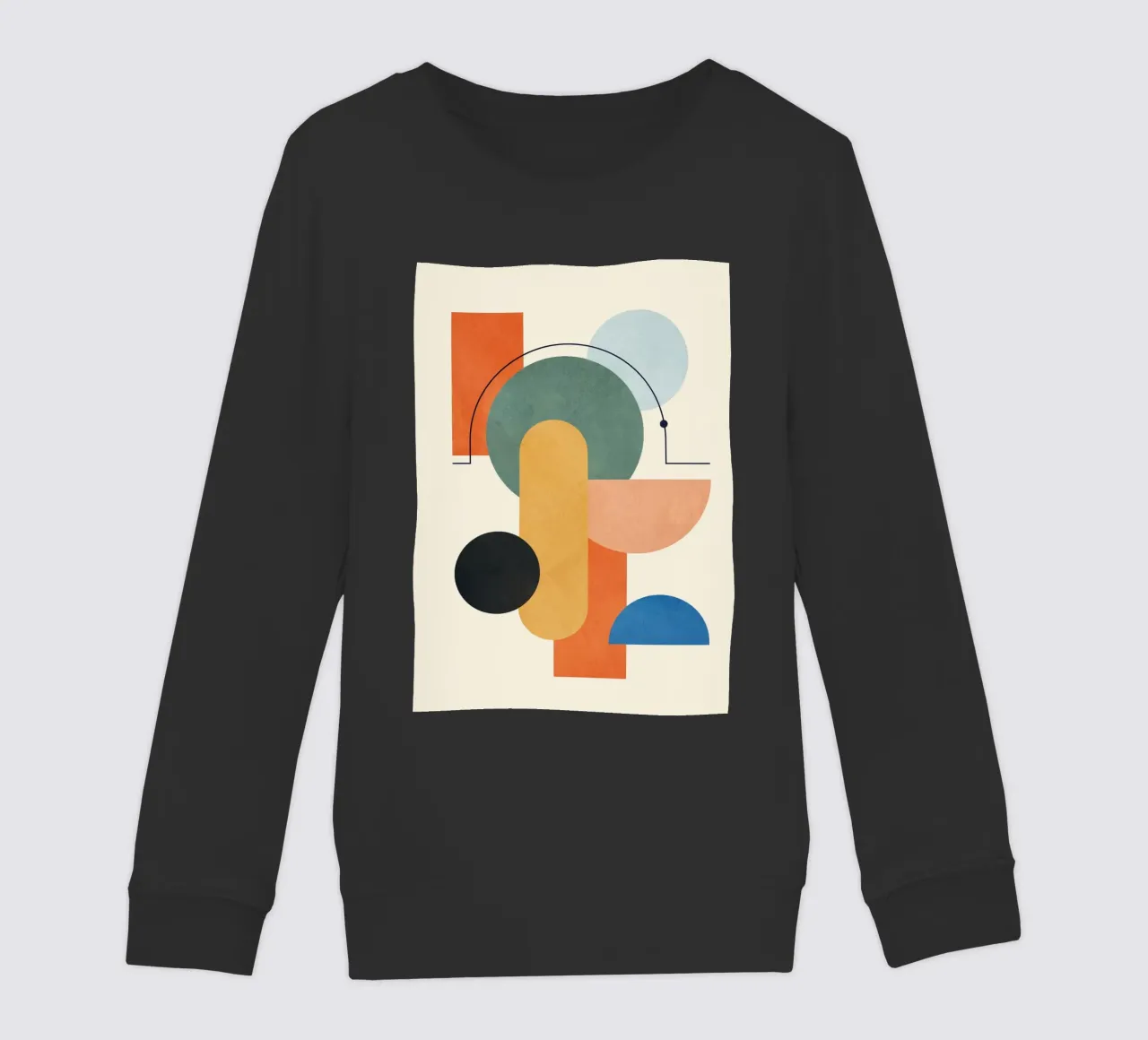 Geometric Color Play 03 felpa bambino da cityart