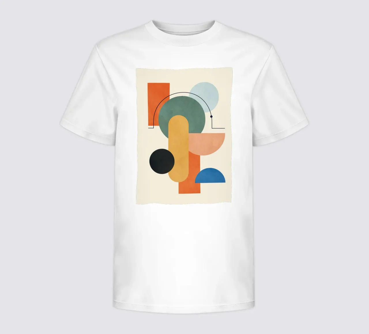 Geometric Color Play 03 t-shirt bambini da cityart