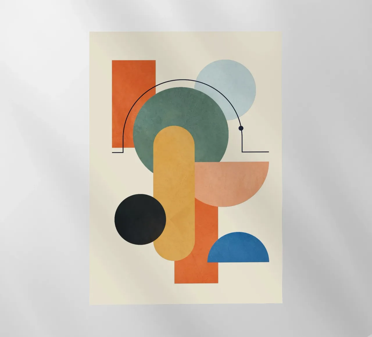 Geometric Color Play 03 pellicola backlit da cityart