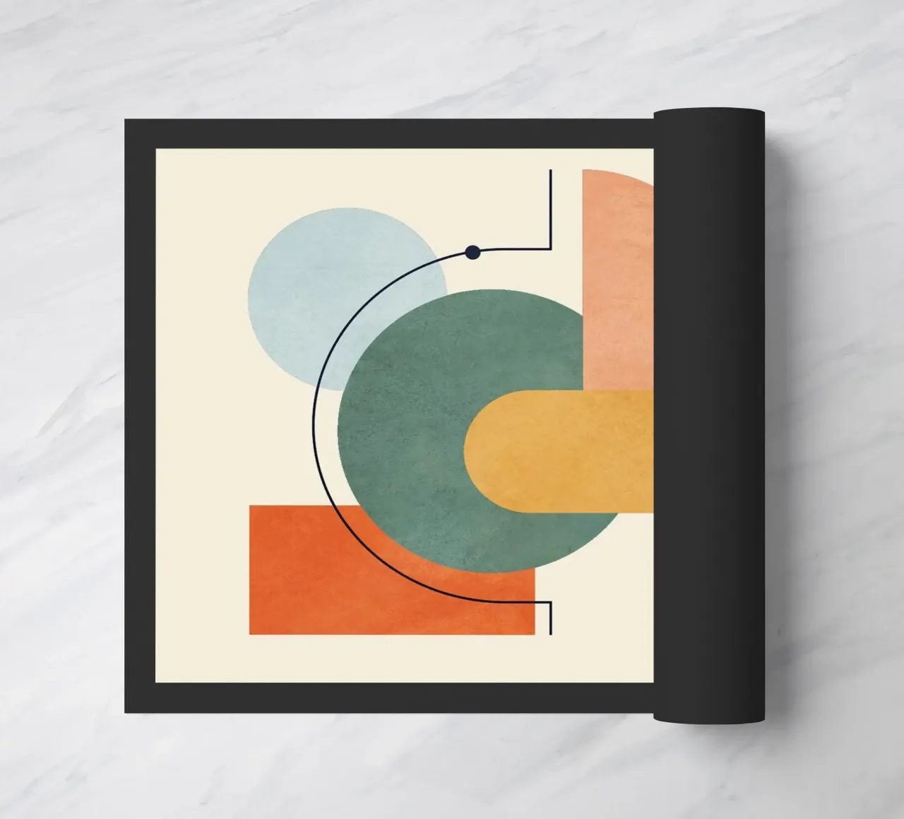 Geometric Color Play 03 zerbino da cityart