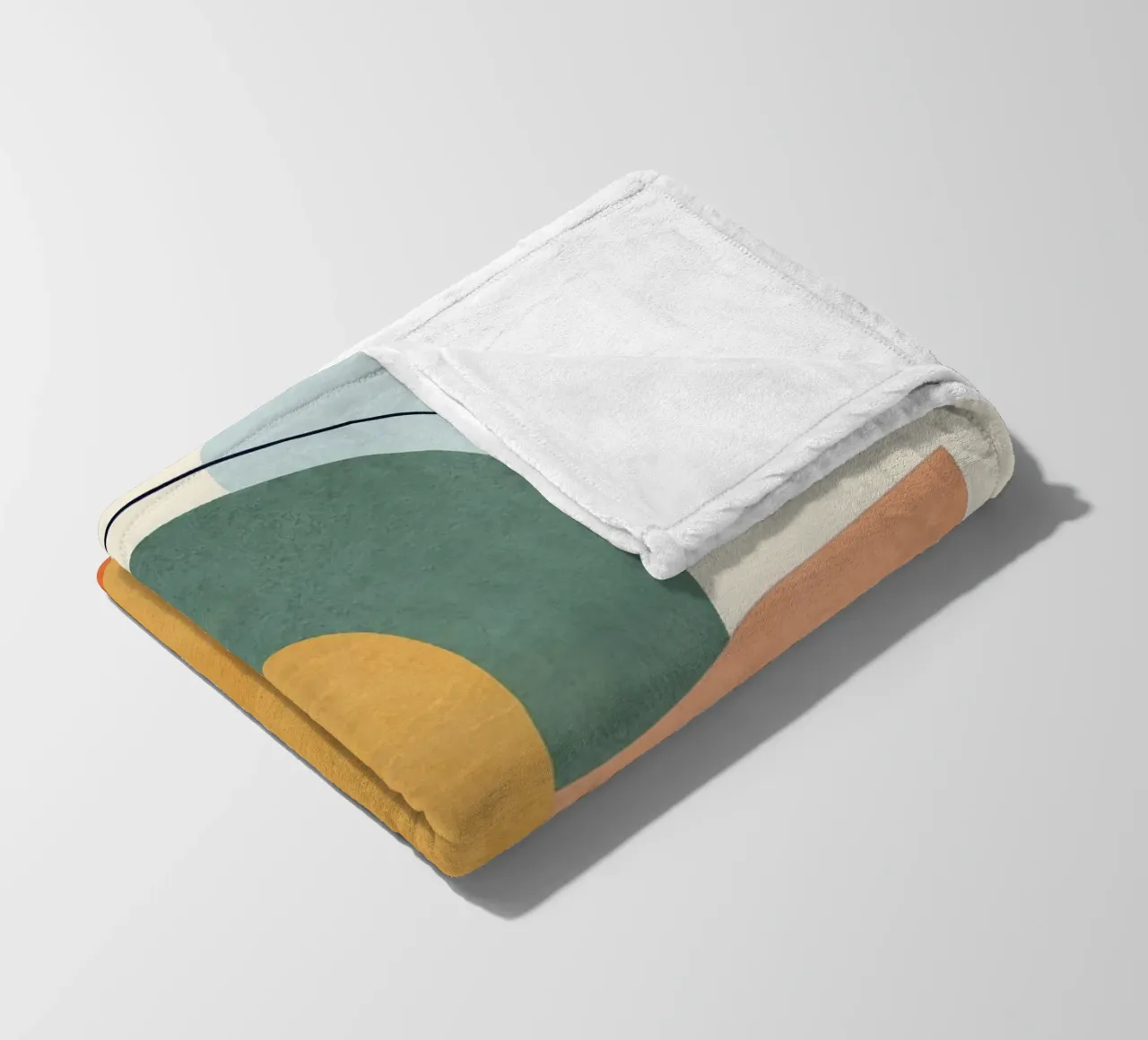 Geometric Color Play 03 coperta in pile da cityart