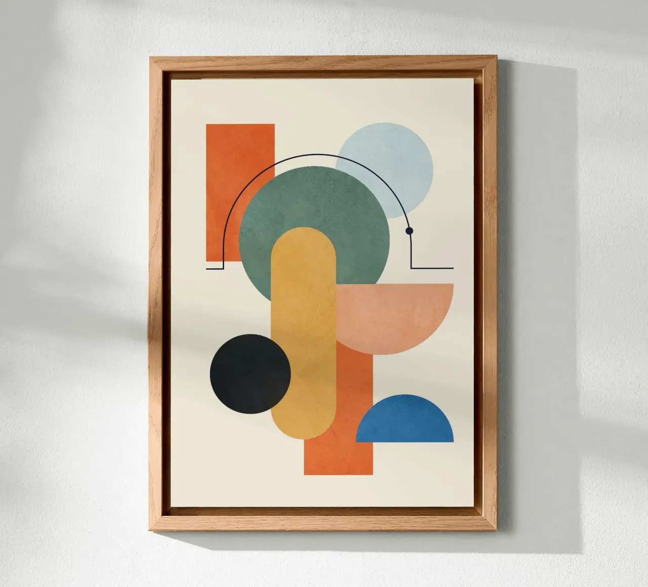 Geometric Color Play 03 alluminio dibond da cityart