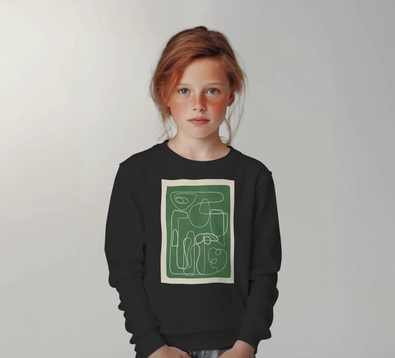 Lines in Space 2 felpa bambino da cityart